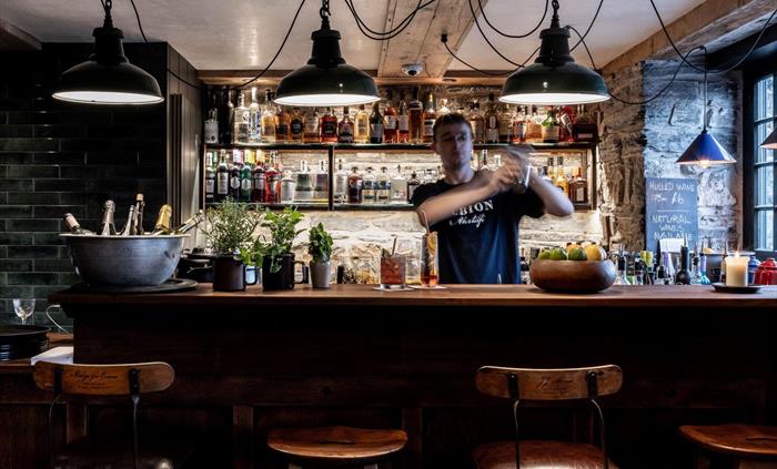 Bar area
